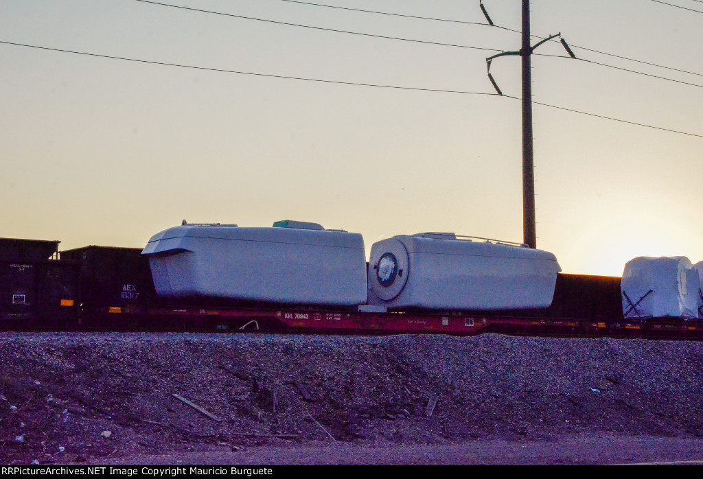 KRL Flat car with load